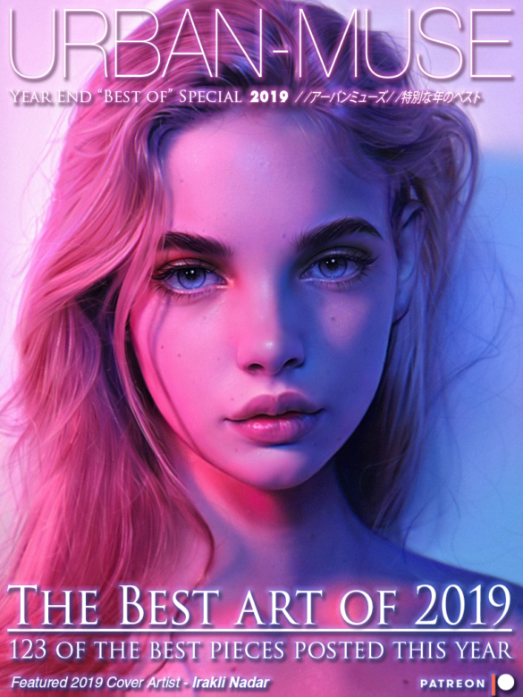 Cover Image featuring Irakli Nadar for Urban-Muses Best of 2019 art spectacular