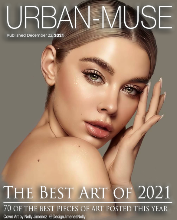 Urban-Muse Best of 2021 Cover Featuring Nelly Jimenez